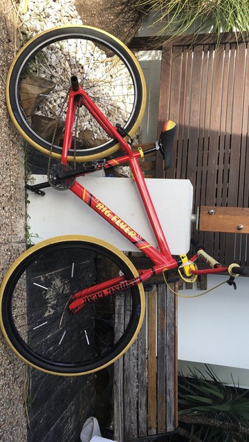 big flyer red and yellow